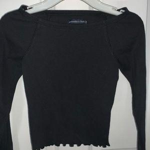 Black long sleeve shirt